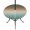 Brown Green, variant on Round Outdoor Tablecloth with Umbrella Hole and Zipper, Burnt Orange Teal Ombre Tablecloth with Elastic Waterproof, Modern Gradient Abstract Art Patio Table Covers for 31" - 35" Picnic Pool Tables