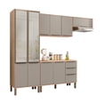 thumbnail image 1 of Cocina Modular Bossa Verace 5 Piezas Color Habana/Gris, 1 of 5