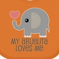 thumbnail image 4 of Inktastic My Abuelita Loves Me Grandchild Boys or Girls Baby Bib, 4 of 4