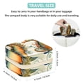 thumbnail image 5 of Sea Horse Travel Portable Jewelry Organizer Box with Earring Holder, Bracelet Holder, and Necklace Organizer for Girls and Women, 5 of 6
