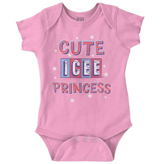 Cute Icee Princess Official Logo Bodysuit Jumper Girls Infant Baby Brisco Brands 12M