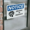 thumbnail image 4 of (2 Pack) Welding In Progress Sign, 4 of 7