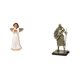 thumbnail image 1 of Figura de ángel de resina, estatua de caballero, escultura coleccionable, adorno de escritorio, estante, figura de oración. Material de resina, adecua, 1 of 8