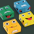 thumbnail image 3 of Juego de cubo de madera que cambia la cara Yeacher, 3 of 8