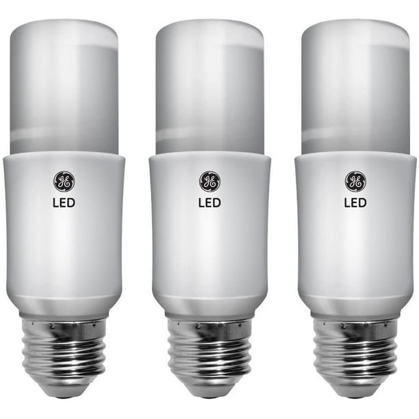 Toegeven Trots Grijpen GE LED Bright Stik Light Bulbs, 60 Watt Replacement, 800 Lumen, Soft White,  3-Pack - Walmart.com
