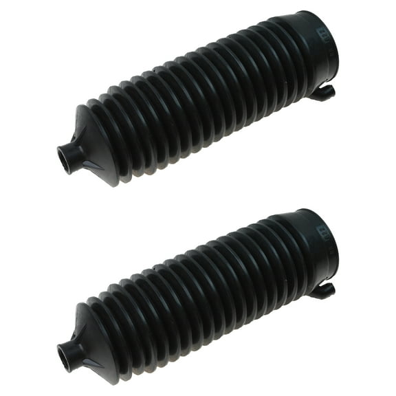 TRQ Rack & Pinion Inner Tie Rod Steering Bellow Boot Pair for Chevy GMC Cadillac PSA40686