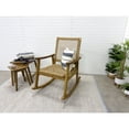 thumbnail image 3 of F. Corriveau International - Lara Rocking Chair with Backrest and Seat in Interwoven Wicker, 3 of 9