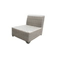 thumbnail image 7 of Delacora Tkc-Dpf-Flo03c Florence 35" Wide Wicker Outdoor Sectional Sofa, 7 of 7
