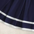thumbnail image 4 of Paguaki Toddler Baby Girl Cheerleader Outfit Tops Skirt Set Cheer Outfit Halloween Cheerleading Clothes, 4 of 7