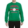 thumbnail image 2 of Wild Bobby City of Toronto Basketball Fantasy Fan Sports Unisex Crewneck Sweatshirt, Kelly, X-Large, 2 of 5