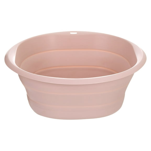BNNG Collapsible Wash Basin , Foldable Small Medium Size Wash Basin, Portable Plastic Basins for Laundry, Bottles, Travel, Camping