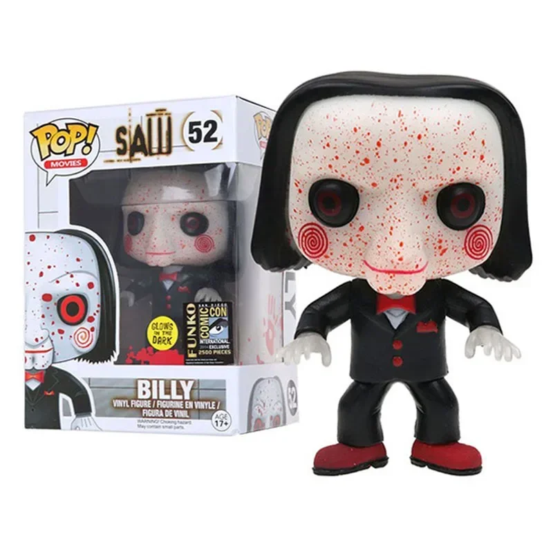 FUNKO POP MOVIES SAW Toys BILLY #52 Luminous Vinyl Figure
