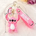 thumbnail image 3 of Disney Lilo Stitch Keychain Stitch Action Figure Keychains Pendent Ornament Dolls Collection Model Stitch Toys For Kids Gift, 3 of 7