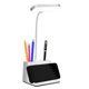 thumbnail image 2 of Muyoka Lámpara de escritorio LED Lámpara de mesita de noche Lámpara de escritorio recargable con portalápices Control táctil Lámpara de mesa para el cuidado de los ojos Lámpara de lectura de cuello de Muyoka Hogar, 2 of 7