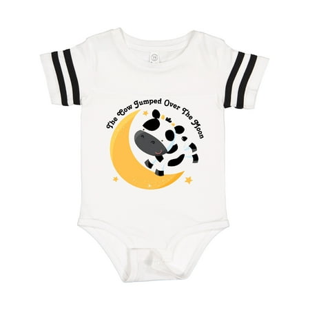 

Inktastic Cow Jumped over the Moon Gift Baby Boy or Baby Girl Bodysuit