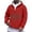 Red, variant on California San Francisco West Coast Quarter Zip Pullover Men Long Sleeve Graphic Hooded Sweatshirt Mens Hoodie Streetwear