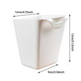 thumbnail image 3 of 2 Pcs Hanging Cup Holder Multipurpose Rolling Cart Accessories Storage Containers Hanging Buckets For Home Kitchen Organizer 2PCS, 3 of 6