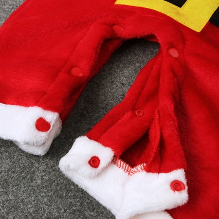 

TOWED22 Baby Sweater Romper Baby Boy Girl Long Sleeve Neutral Jumpsuit Cotton Linen Romper Playsuit Sun Outfit Cute Fall Clothes Red