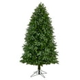 thumbnail image 4 of Nearly Natural Prelit LED Green Holiday Fraser Fir Christmas Tree, with 965 Bendable Branches 6.5', 4 of 11