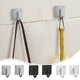 thumbnail image 1 of Ganchos de Pared de Acero Inoxidable (Paquete de 2) | Ganchos Adhesivos Resistentes para Toallas y Ropa, Ideales para Cocina y Baño | Perchero Sin Perforaciones Ni Taladros, 1 of 6