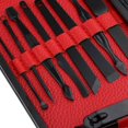 thumbnail image 4 of de Manicura para Hombres Y Mujeres, de Pedicura profesion de material acero Inoxidable 15 en Estuche de material cuero rojo Yuyangstore Set de manicura y pedicura, 4 of 8