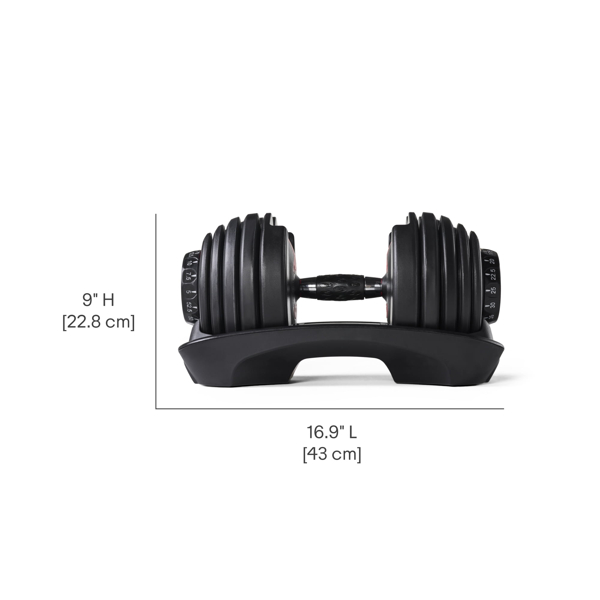 Bowflex 552 adjustable dumbbells with stand hotsell