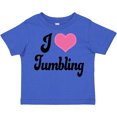 thumbnail image 3 of Inktastic I Love Tumbling Girls Toddler T-Shirt, 3 of 5
