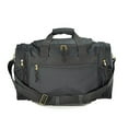 thumbnail image 3 of DALIX 17" Duffle Bag Sports Travel Gym Bag with Mesh Pockets in Black, 3 of 3