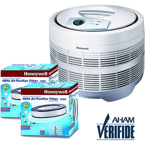 Honeywell True HEPA Air Purifier 50150N & 2 Bonus HEPA Replacement