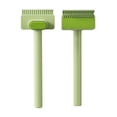 thumbnail image 1 of Flea Comb For Cats and Dogs, Self Cleaning Pet Flea Grooming Brush with Release and Shedd Cleaning Button For Massaging, 1 of 8