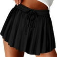 thumbnail image 2 of Kilaqueen Women Pleated Tennis Skirts High Waisted Ruffle Flowy Athletic Golf Comfy Running Yoga Workout Skorts with Drawstring Summer Outfits, 2 of 8