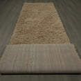 thumbnail image 5 of Ottomanson Shaggy Solid 3x8 Indoor Shag Runner Rug, 2'7" x 8', Beige, 5 of 7