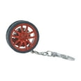 thumbnail image 1 of koolsoo Mini Cute Tire Keyring Creative Automobile Car Parts Model Key Chains Lovers Red, 1 of 9