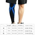 thumbnail image 4 of Langgg Manchon de Compression Sport Antidérapant pour Jambe Randonnée Course Genouillère de Soutien Protecteur, 4 of 9