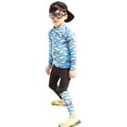 thumbnail image 1 of Kids Boys Cartoon Sunscreen Quick Dry Swimming Long Sleeve Tops Trousers, 1 of 8