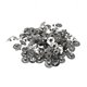 thumbnail image 1 of Injueey 100 Uds. De lengüetas de sostenedor de mecha de vela, Bases de mecha de encerada de acero inoxidable, soporte de Metal con núcleo de Artesanía Injueey HA016487-00, 1 of 1