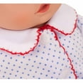 thumbnail image 4 of Gotz Boy Muffin 13" - Bald Soft Body Baby Doll in Red White & Blue Footed Pajamas with Blue Sleeping Eyes, 4 of 7
