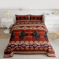 thumbnail image 2 of Feelyou Western Boho Aztec Twin Comforter Sets, Cowgirl Cowboy Bedding Set, 2-Piece, 2 of 8