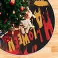 thumbnail image 5 of FMSHPON Halloween Skull Pumpkin Xmas Christmas Tree Skirt Stand Mat for Holiday Party Decoration Indoor Outdoor 36 inches, 5 of 6