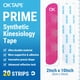 thumbnail image 2 of Cinta kinesiológica OK TAPE sintética, 20 tiras, impermeable, rosa, 2 of 7