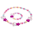 thumbnail image 3 of Amosfun 1 Set Wooden Children Jewelry Set Unicorn Beads Colorful Necklace and Bracelet Gift for Party Birthday, 3 of 4