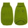 thumbnail image 3 of Coloody Pet Dog Solid color Sweater Autumn and Winter Dog Clothes, 3 of 6