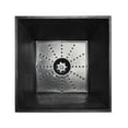 thumbnail image 2 of Tierra Verde 12" x 13" Sonata Square Planter In Slate, Made from recycled materials, 2 of 5