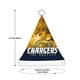 thumbnail image 3 of Gorros navideños personalizados para adultos del equipo de fútbol Chargers, gorros con decoración navideña, gorros de regalo navideño, 3 of 7