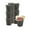 Black / 16 oz / 50 Count, variant on Bio Tek 16 oz Round Camouflage Paper Noodle Take Out Container - 3 1/4" x 3" x 4" -50 count box