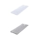 thumbnail image 1 of Mesa de masaje de 2 piezas con cubierta de orificio facial y sábanas de poliéster Gris + blanco, 1 of 9