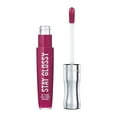 thumbnail image 3 of (2 pack) Rimmel Stay Glossy Lip Gloss, Berry Bad, 0.18 oz, 3 of 13