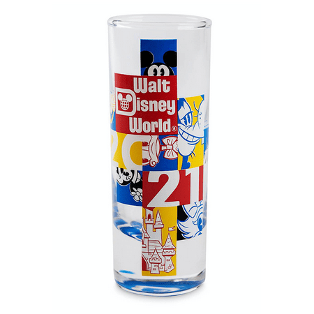Disney Parks WDW 2021 Mickey and Friends Mini Glass New