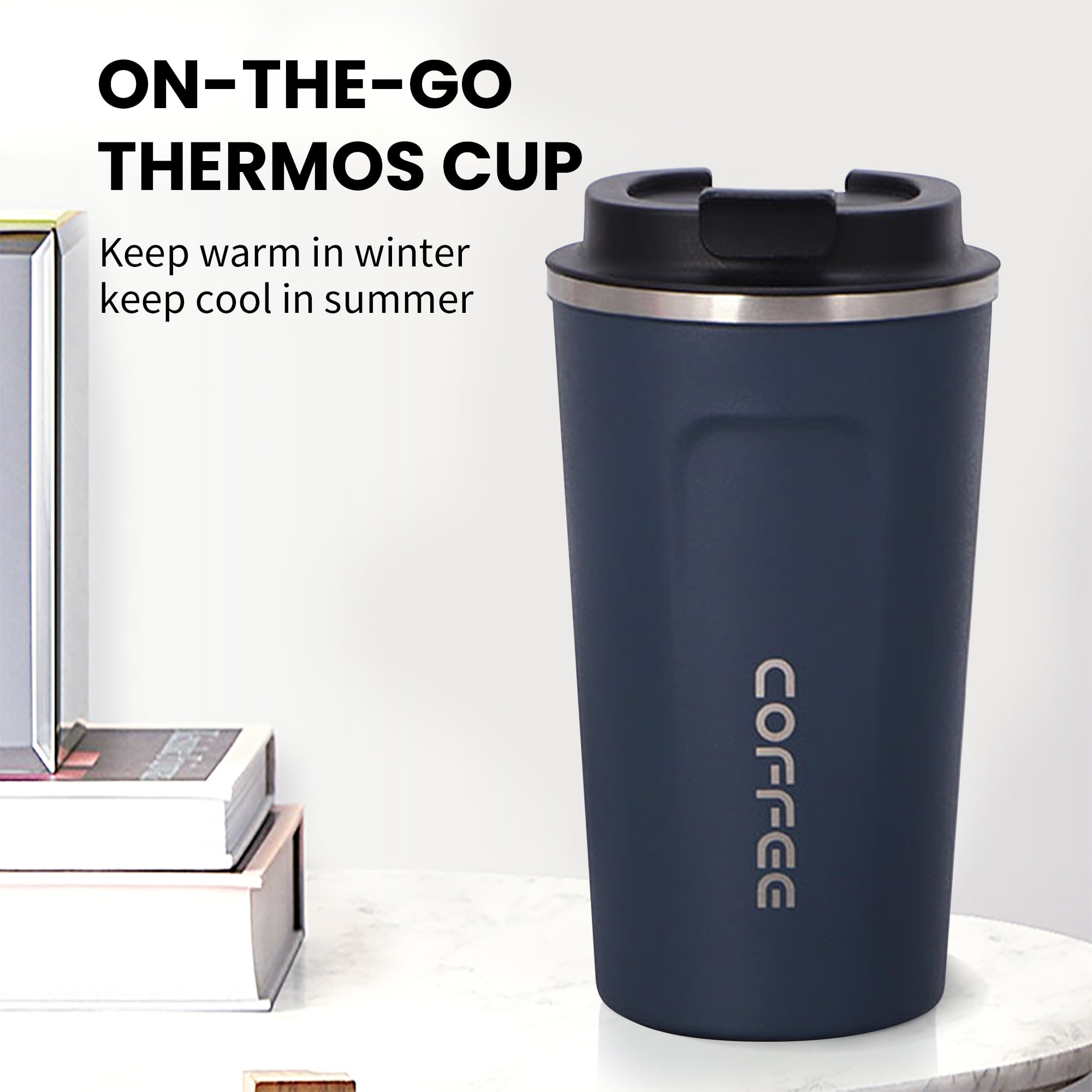 Portable Thermal Stainless Steel Mini Coffee Mug - Peachymart