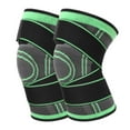 thumbnail image 2 of 3D Knee Leg Brace Support Compression Sleeve Breathable Sports Jogging Running, 2 of 13